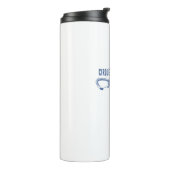 Cirque van de torens die snel klimmen thermosbeker (Gedraaid links)