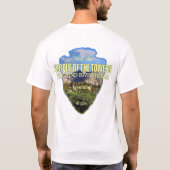 Cirque van de torens (pijlpunt) t-shirt (Achterkant)