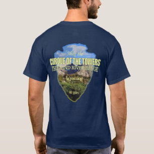 Cirque van de torens (pijlpunt) t-shirt