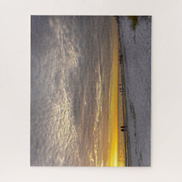 Cirrocumulus Clouds at Fort Myers Beach Sunset, FL Legpuzzel