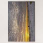 Cirrocumulus Clouds at Fort Myers Beach Sunset, FL Legpuzzel (Verticaal)