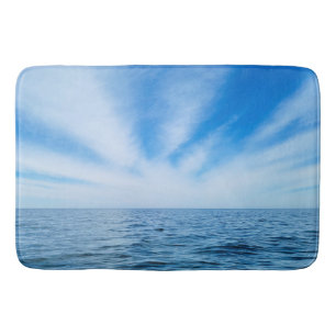 Cirrus Clouds over het Michiganmeer Badmat