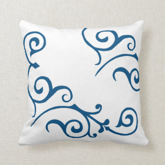 Cirrus Ivory (blauw) Pillow Kussen