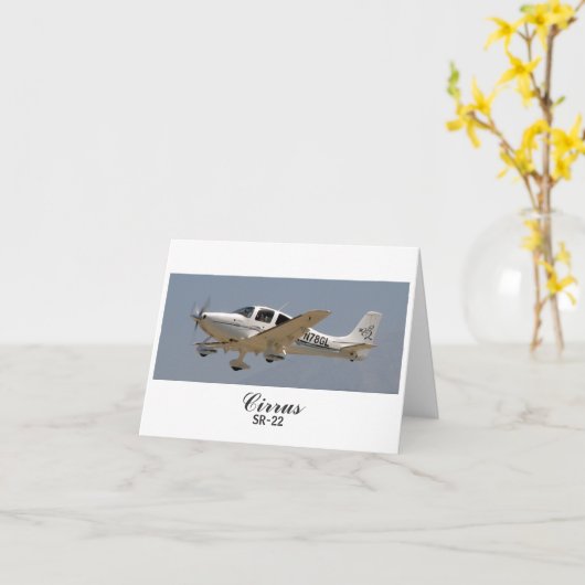 Cirrus SR22 - 2, Cirrus, SR-22 Kaart (Gele Bloem)