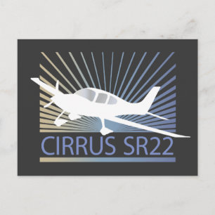 Cirrus SR22 Briefkaart