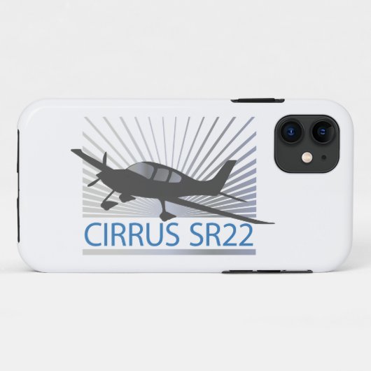 Cirrus SR22 Case-Mate iPhone Case (Achterkant (horizontaal))