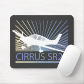 Cirrus SR22 Muismat (Met muis)