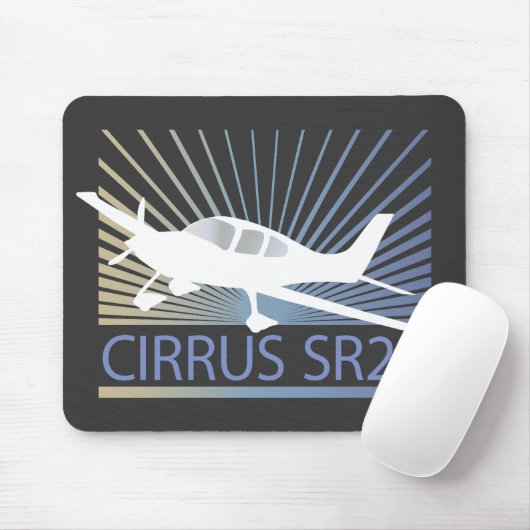 Cirrus SR22 Muismat (Met muis)