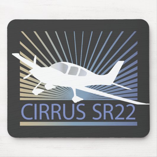 Cirrus SR22 Muismat (Voorkant)