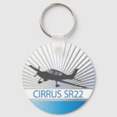 Cirrus SR22 Sleutelhanger (Voorkant)