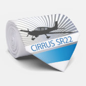 Cirrus SR22 Stropdas (Opgerold)