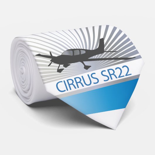 Cirrus SR22 Stropdas (Opgerold)