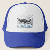 Cirrus SR22 Trucker Pet (Voorkant)