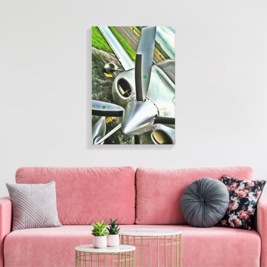 Cirrus SR22T Canvas Afdruk (Insitu (Woonkamer))