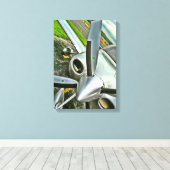Cirrus SR22T Canvas Afdruk (Insitu (Houten vloer))