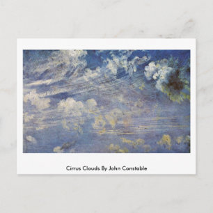 Cirrus wolds van John Constable Briefkaart