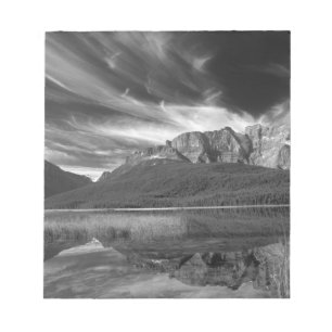 Cirruswolken boven Waterfowl Lake, Banff Notitieblok