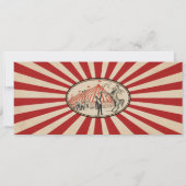 Cirus Baby shower Ticket Invitations Raffle Kaart (Achterkant)