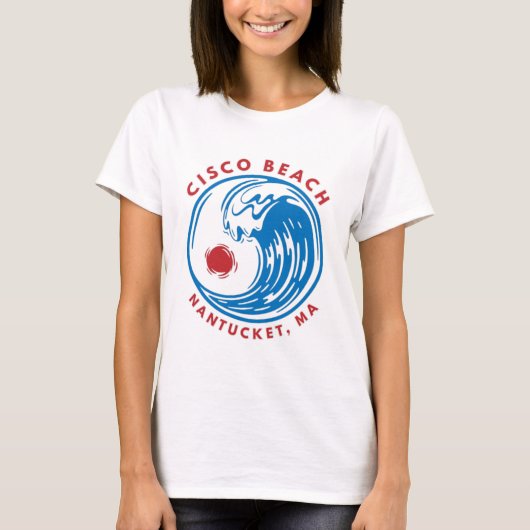 Cisco Beach Nantucket Surf T-shirt (Voorkant)