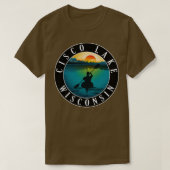 Cisco Lake Wisconsin Kayaking T-shirt (Design voorkant)