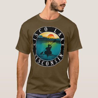 Cisco Lake Wisconsin Kayaking T-shirt