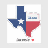 Cisco Texas Sticker (Vel)