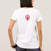 Cisgenvormig T-shirt (Achterkant)