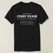 CISSP examen Cybersecurity Professional T-shirt (Design voorkant)