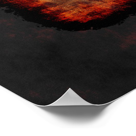 Cistercian Monk & Sacred Music Religieuze Art Prin Poster (Hoek)