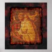 Cistercian Monk & Sacred Music Religieuze Art Prin Poster (Voorkant)