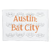 CISV Austin Bat City Kussensloop (Voorkant)