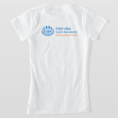 CISV Austin Bat City Meisjes T-shirt (Laag Achter)