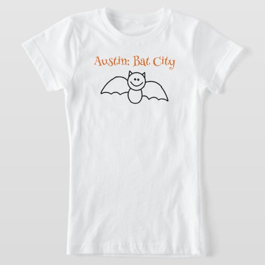 CISV Austin Bat City Meisjes T-shirt (Laagn)