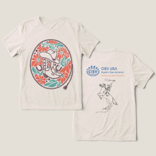 CISV Austin Boots en Lasso Dames T-Shirt
