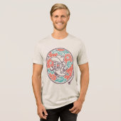 CISV Austin Boots en Lasso Heren T-Shirt (Voorkant volledig)