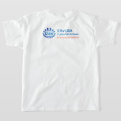 CISV Austin Cowboy Pet, Boots Boy's T-shirt (Laag Achter)