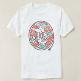 CISV Austin Cowboy Pet, laarzen en Bull Skull Mann T-shirt