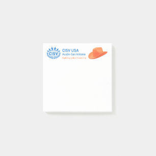 CISV Austin Cowboy Pet Post-It Notes