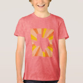 CISV Austin Decorative Cattle Skull Kind Tri-Blend Shirt (Voorkant)