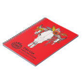 CISV Austin Decorative Cattle Skull Notitieboek (Linkerzijde)