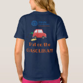 CISV Austin "Gasolina" Energizer Girl's T-shirt (Achterkant)