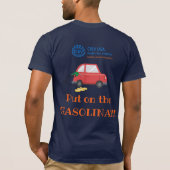 CISV Austin "Gasolina" Energizer Mannen T-Shirt (Achterkant)