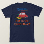 CISV Austin "Gasolina" Energizer Mannen T-Shirt (Design achterkant)