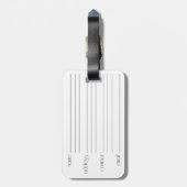 CISV Austin Groene Milieu Vriendelijke Bagage Labe Bagagelabel (Achterkant verticaal)