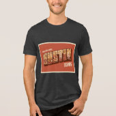 CISV Austin Groeten Heren Tri-Blend Shirt (Voorkant)