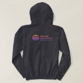CISV Austin Howdy Cowboy Dames Hoodie (Design achterkant)