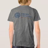 CISV Austin Howdy Cowboy Kind Tri-Blend Shirt (Achterkant)