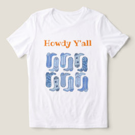 CISV Austin Howdy Y'all Dames Tri-Blend Shirt