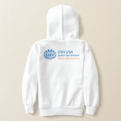 CISV Austin Howdy Y'all Girl's Pullover Hoodie (Laag Achter)