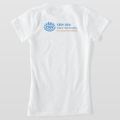 CISV Austin Howdy Y'all Girl's T-shirt (Laag Achter)